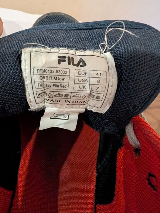 Adidasy marki Fila, r. 41