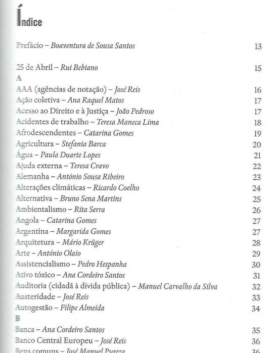 Livro Dicionário das Crises e das Alternativas