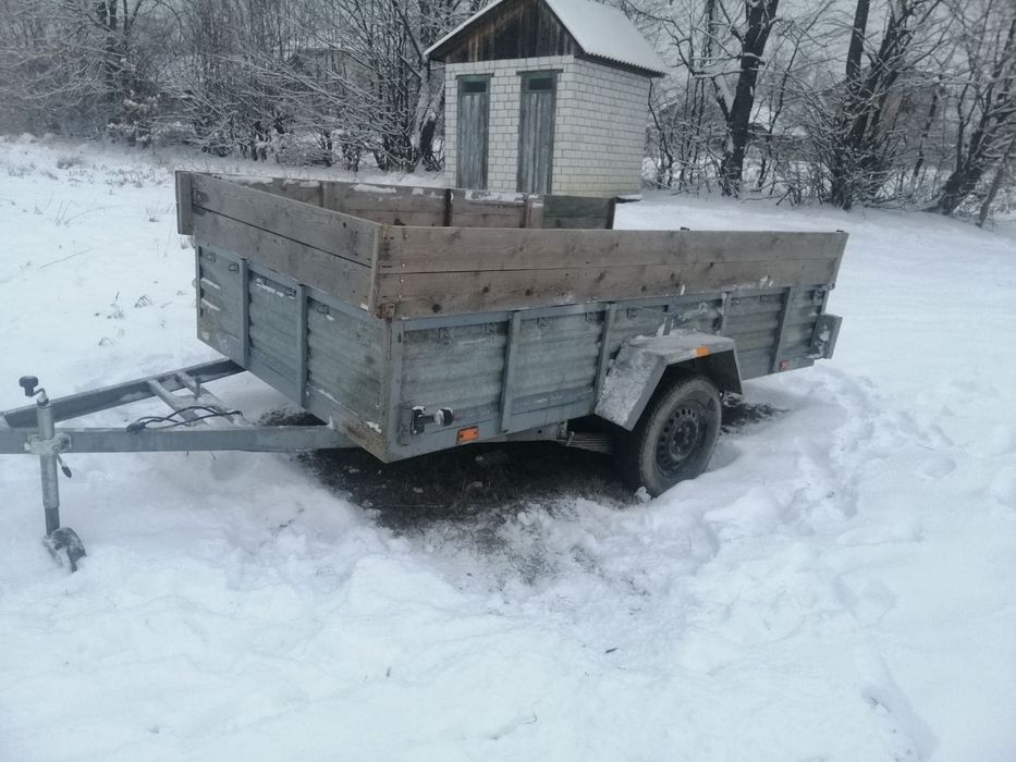 Причіп, прицеп дуже міцний, одноосний