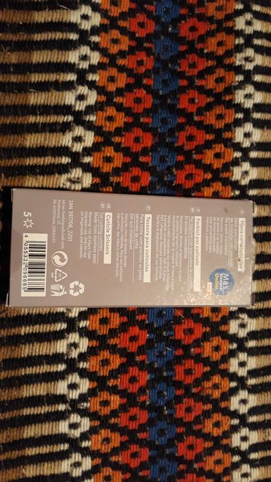 Tesoura para cutículas - nova - portes incluídos