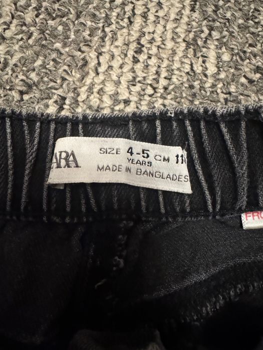 Чорні широкі джинси Zara balloon fit