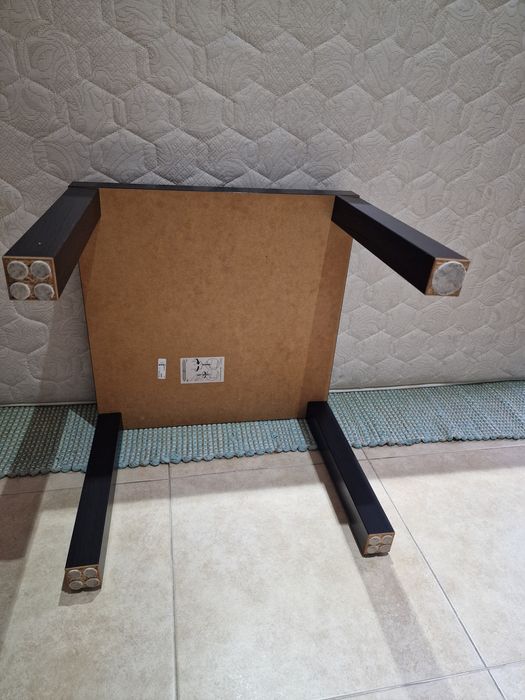 Mesa Lack preto Ikea