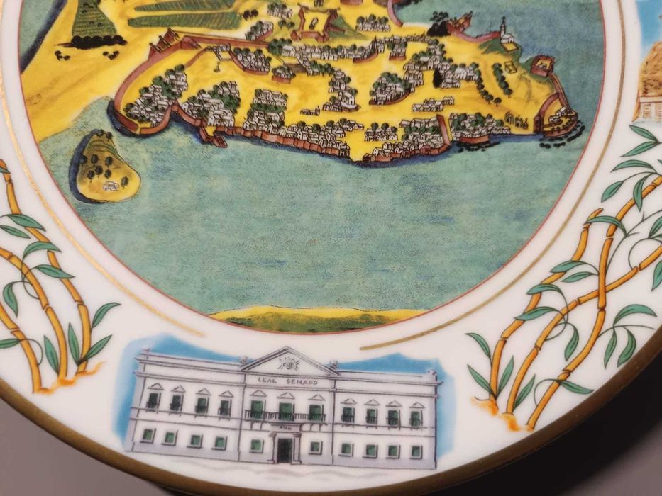 Prato “Entrega da Soberania de Macau” – Colecções Philae (1999)