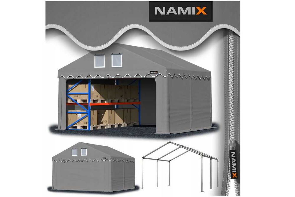 *** PROMOCJA *** Namiot COMFORT 4x4 magazyn handlowy garaż PVC 560g/m2