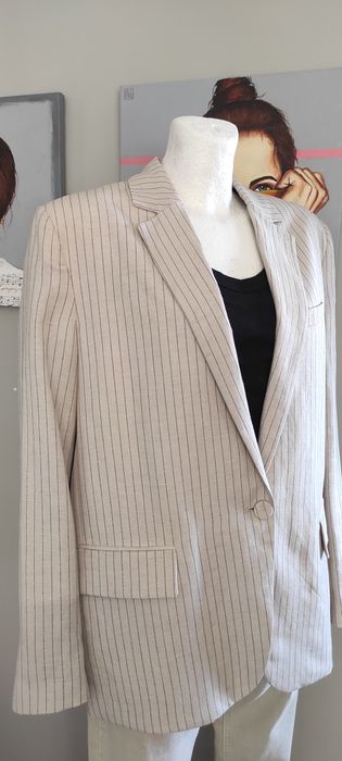 Marynarka/żakiet 'Briones' beżowa Mango r.XL