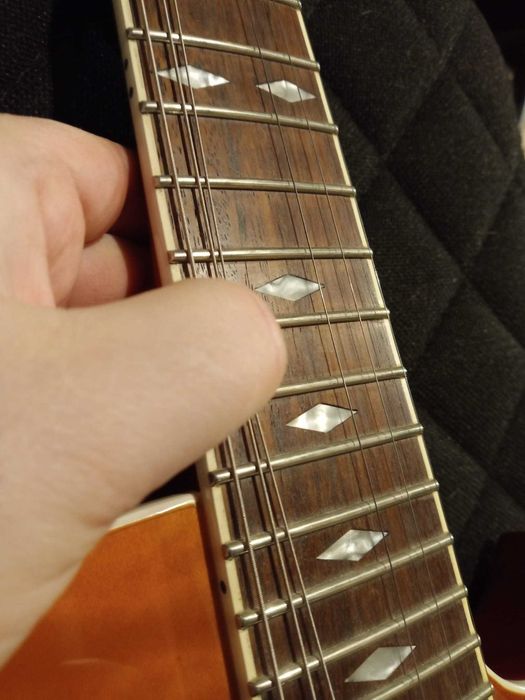 Kolekcjonerska gitara Samick Linda JTR, sygnowana J.T. Riboloff ...