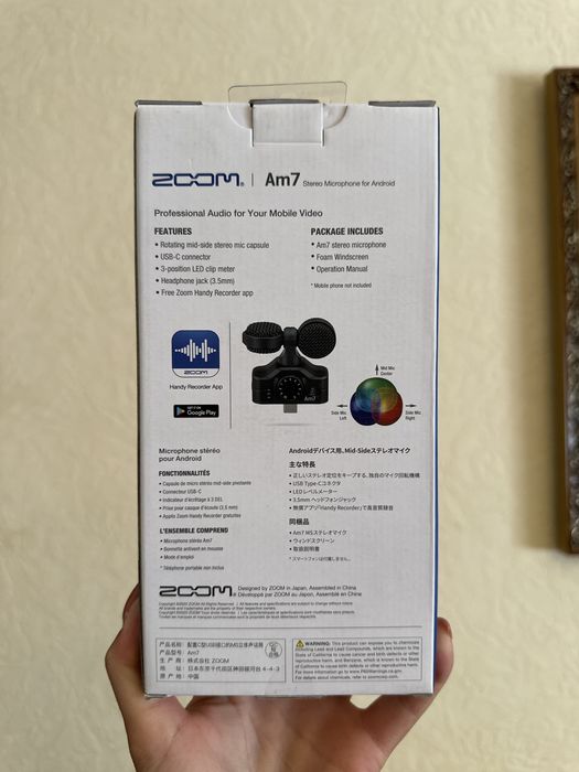 Мікрофон Zoom AM7 (новий, запакований)