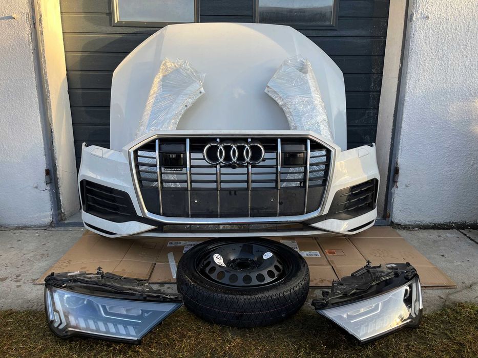 AUDI Q7 SQ7 4M0 Бампер передній S-Line 2020-2024