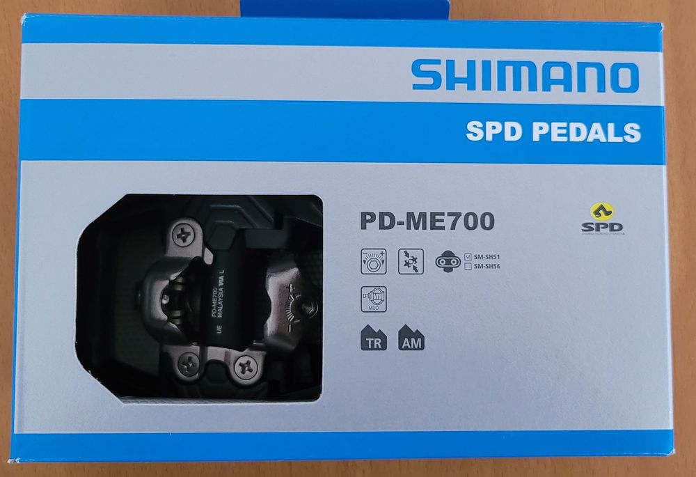 Pedais Look e Shimano