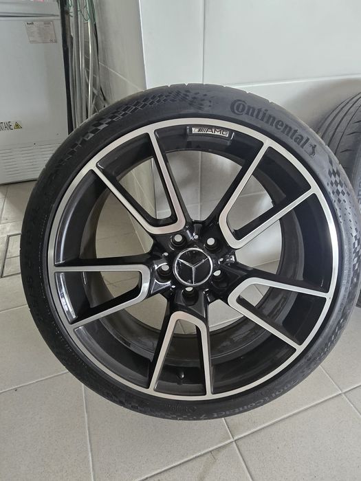 Jantes 19 5x112 Mercedes C43 AMG c/ pneus
