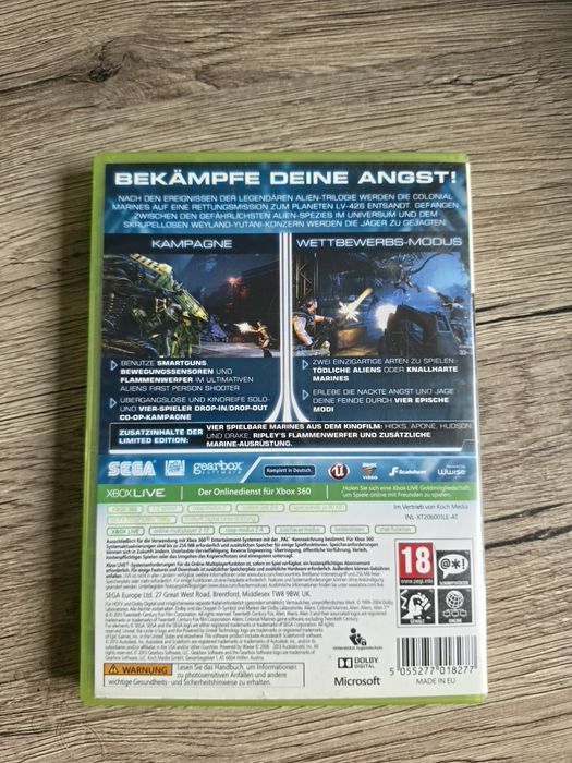 Aliens Colonial Marines XBOX 360