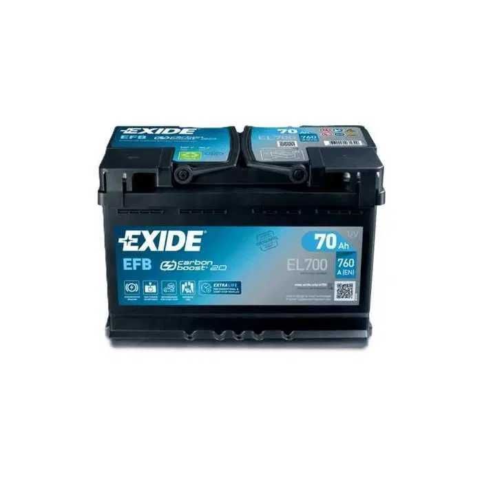 Akumulator EXIDE 70AH 760A EFB EL700 Kilińskiego 51