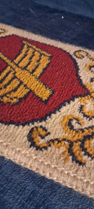 Herb Łodzi kilim prl