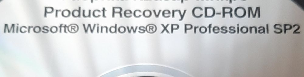 Для коллекции раритетный диск Microsoft Windows XP, 7, Linux