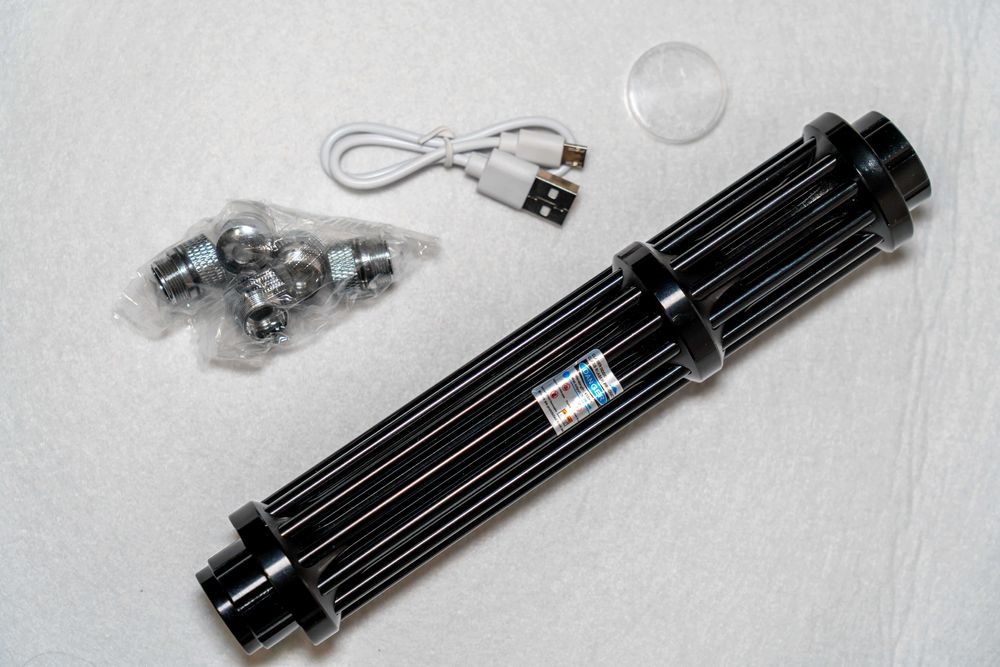 High-Power Blue Laser 50000mW with USB Charging. New!64284493371779121