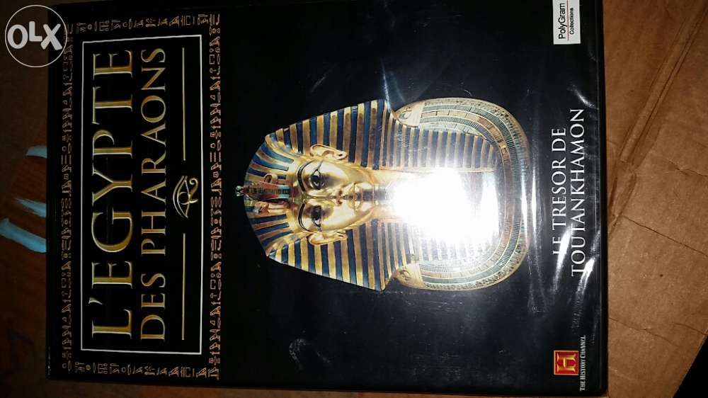 O tesouro de Toutankamon. Dvd. Novo e ainda plastificado.