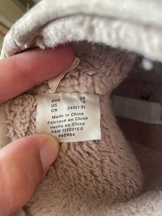 Угги від h&m  теплі