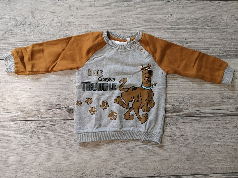 Bluza niemowlęca 86 Scooby doo