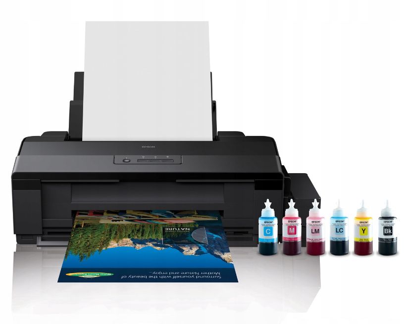 Drukarka Epson L1800 nowa w kartonie z tuszami. Fv