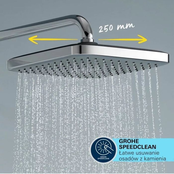 GROHE Precision zestaw podtynkowy z termostatem Vitalio 250