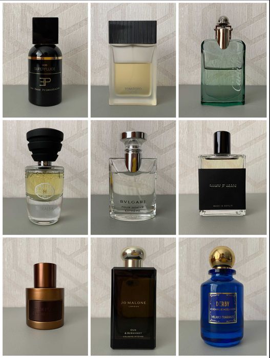 Розпив оригінальної парфумерії з особистої колекції
