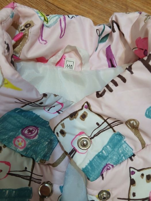 жилетка стьогана для дівчинки 110р