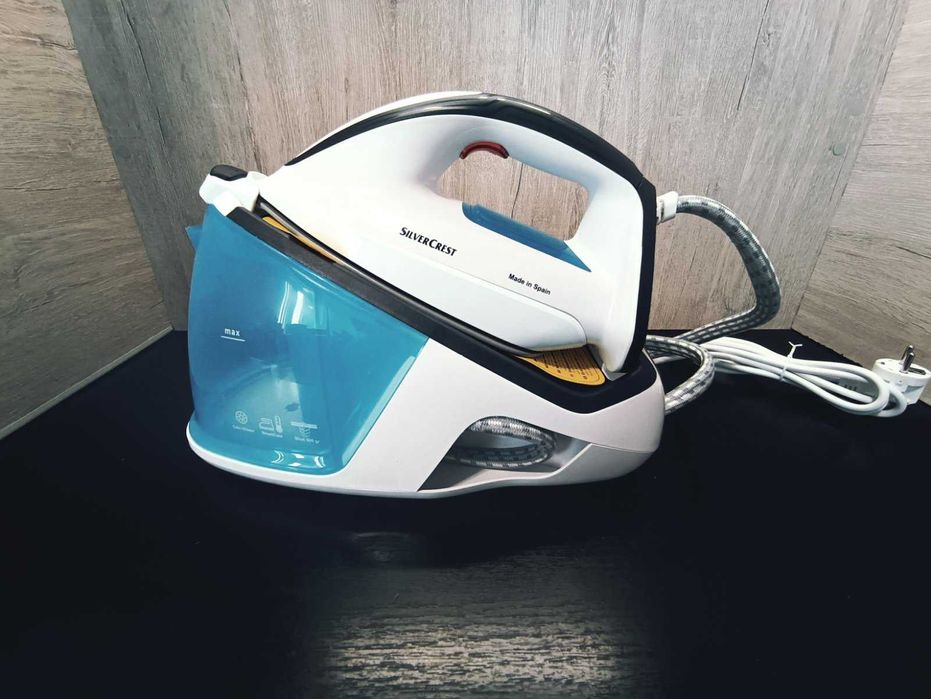 Парогенератор 2 в 1 SDBE 2400 C1 Silver Crest білий-синій Праска Утюг