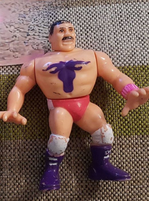 WWF Wrestking Wrestlemania  - Duas RARAS Figuras não originais Anos 80
