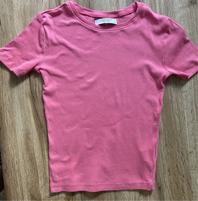 Tshirt Hause Brand różowy XS szkoła jak nowy