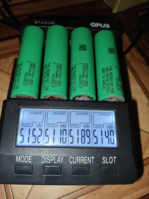 Високострумові Samsung inr21700-50s 5000маг 25(45)ампер