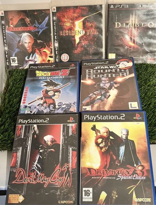 Lote Jogos PlayStation 2 e 3