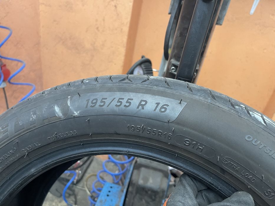 4xMichelin 195 55r16., 2022 6.5mm