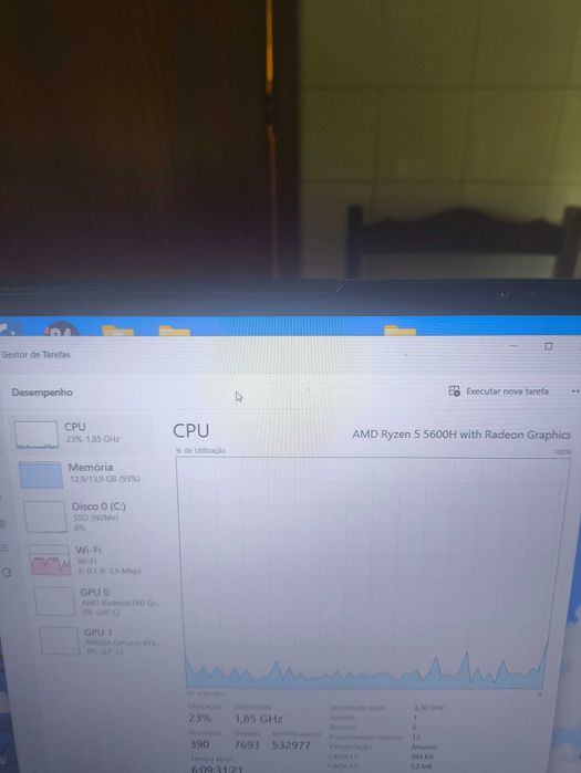 Portátil Gaming - Lenovo Legion 5 15ACH6H