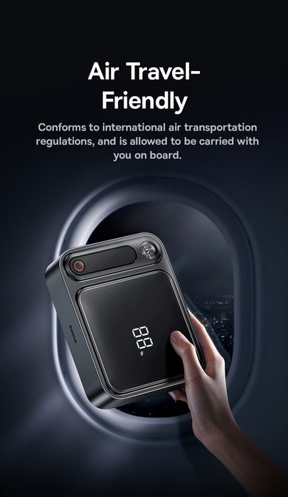 Пусковое Baseus Ultra 3000A повербанк бустер зарядка авто jump starter