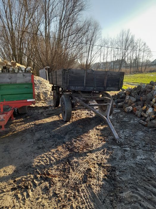 Przyczepa rolnicza.  Autosan d44a. (D45, d46,d47)