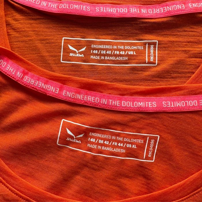 Жіноча мериносова футболка Salewa Hardware AM T-Shirt (L, XL) merino