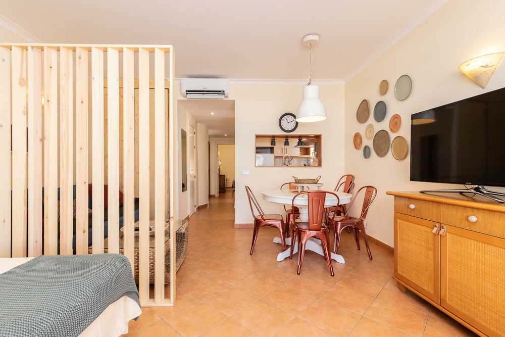 Ferias T1 no  Golden Clube, piscinas barco praia