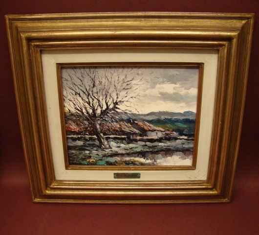 Quadro a óleo, Autor: PEDRO OLAIO