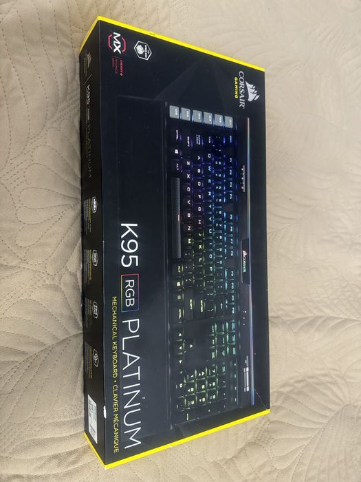 Клавиатура механическая CORSAIR K95 RGB Platinum MX SPEED RGB