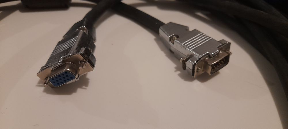 Cabo VGA 15 pinos – 15 metros – conectores metálicos – venda rápida