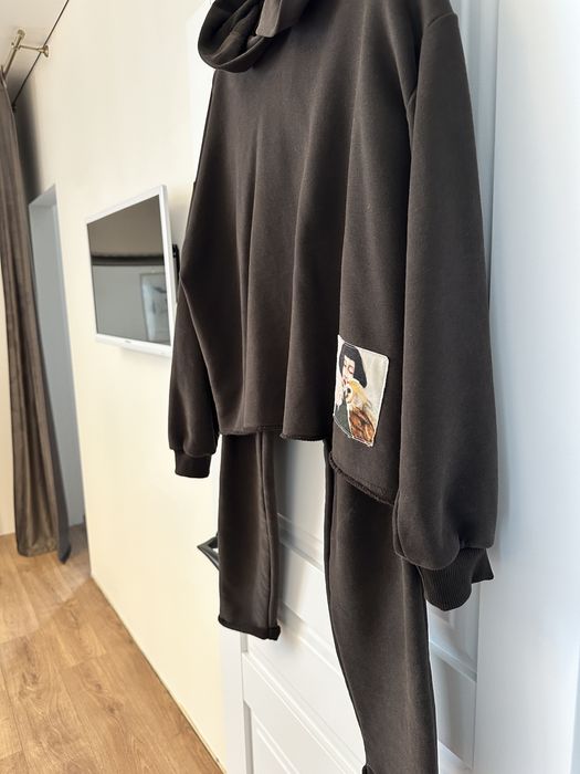 Костюм жіночий трьохнитка пенье в кольорі шоколад. Розмір М/Л