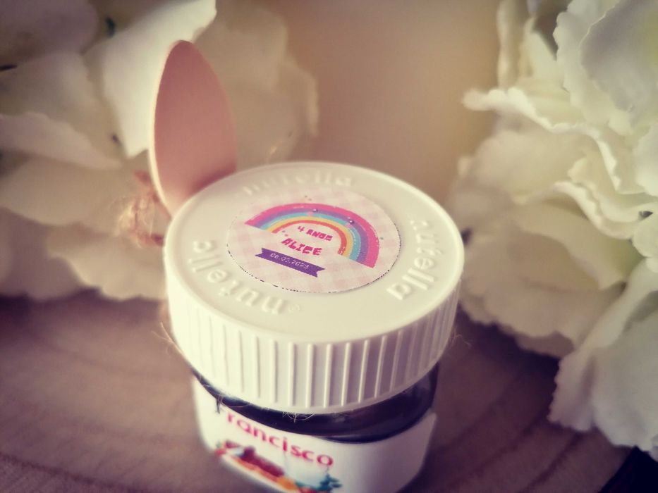 Mini Nutella Personalizada - Presentes Únicos!