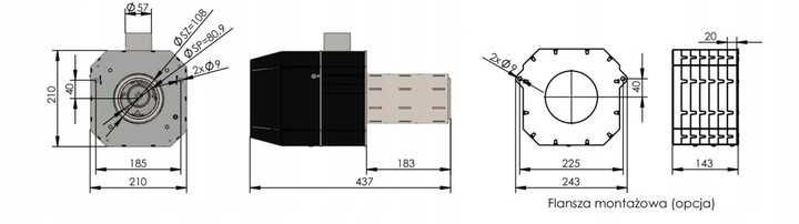 Palnik na pellet 16kW ROT Kipi Sterow ecoMAX 361