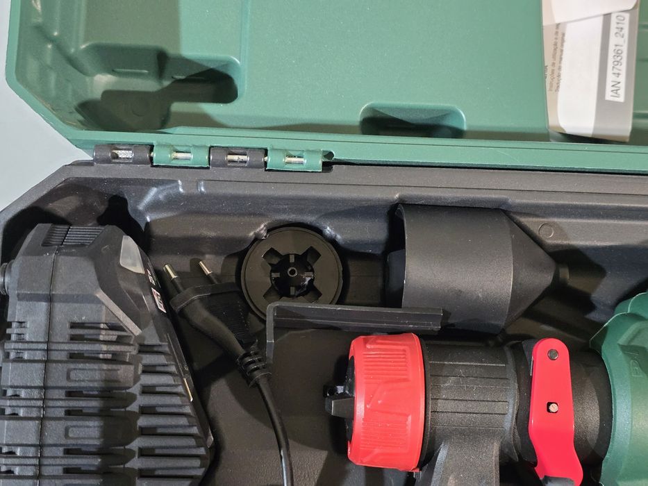 Pistola de pintura 20v parkside