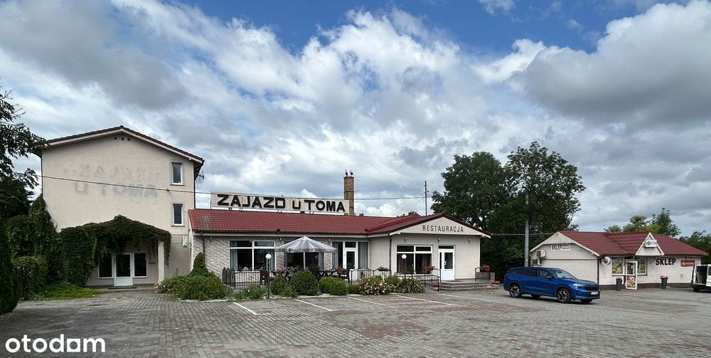 Restauracja i Hotel z dużym ogrodem + sklep spożywczy + 2 mieszkania