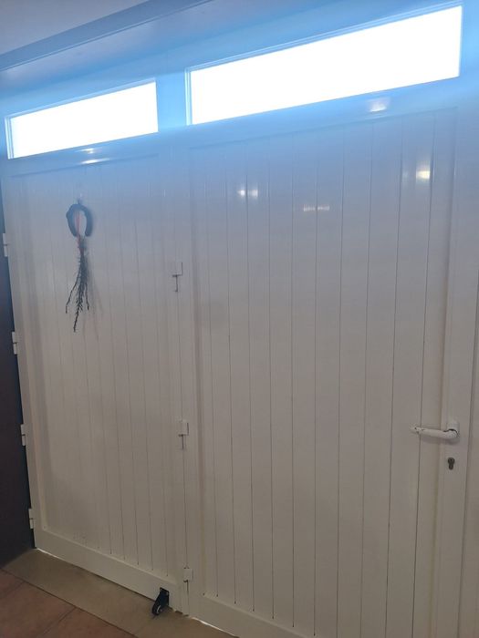 Portão com 3 folhas em alumínio