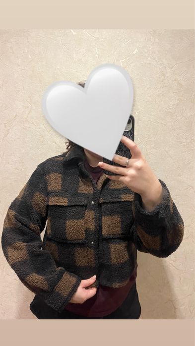 Нова куртка тедді H&M, розмір S