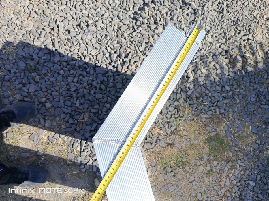 Schody aluminiowe nowe