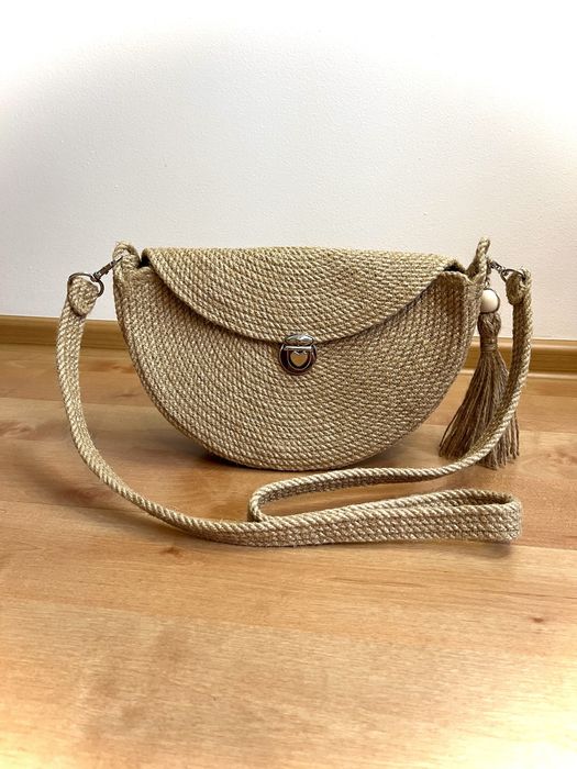 Torebka, kros-bodi z jutu