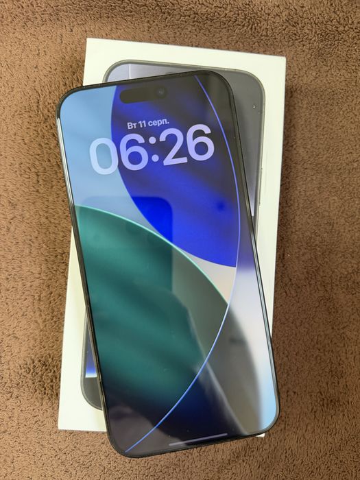 Айфон iPhone 16pro max 256 фіз.сім